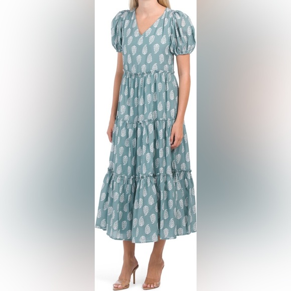 NWOT Lucky Brand | Floral Tiered Maxi Dress - Picture 1 of 8
